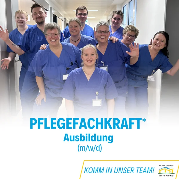 Ausbildung zur Pflegefachkraft (m/w/d)
